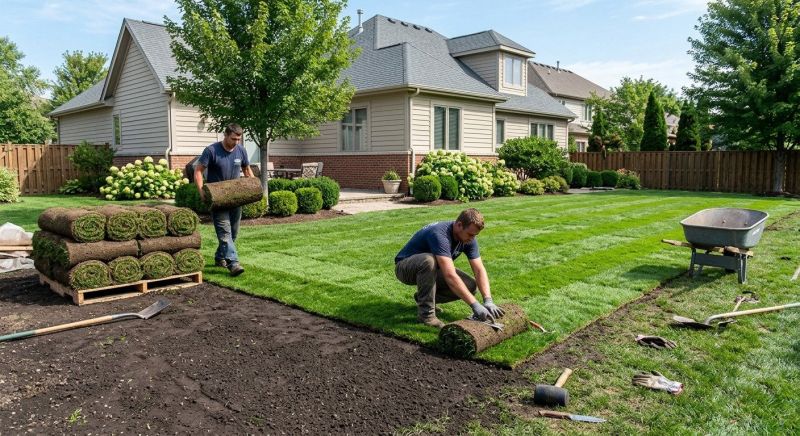 Yard Sod Installation in Honolulu, HI