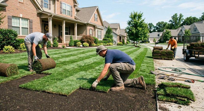 Lawn Sodding in Aiken, SC
