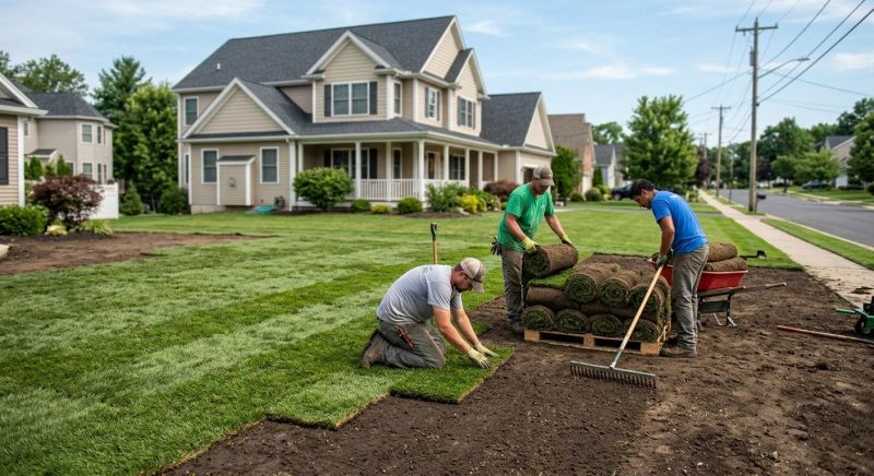 Yard Sod Installation in Honolulu, HI